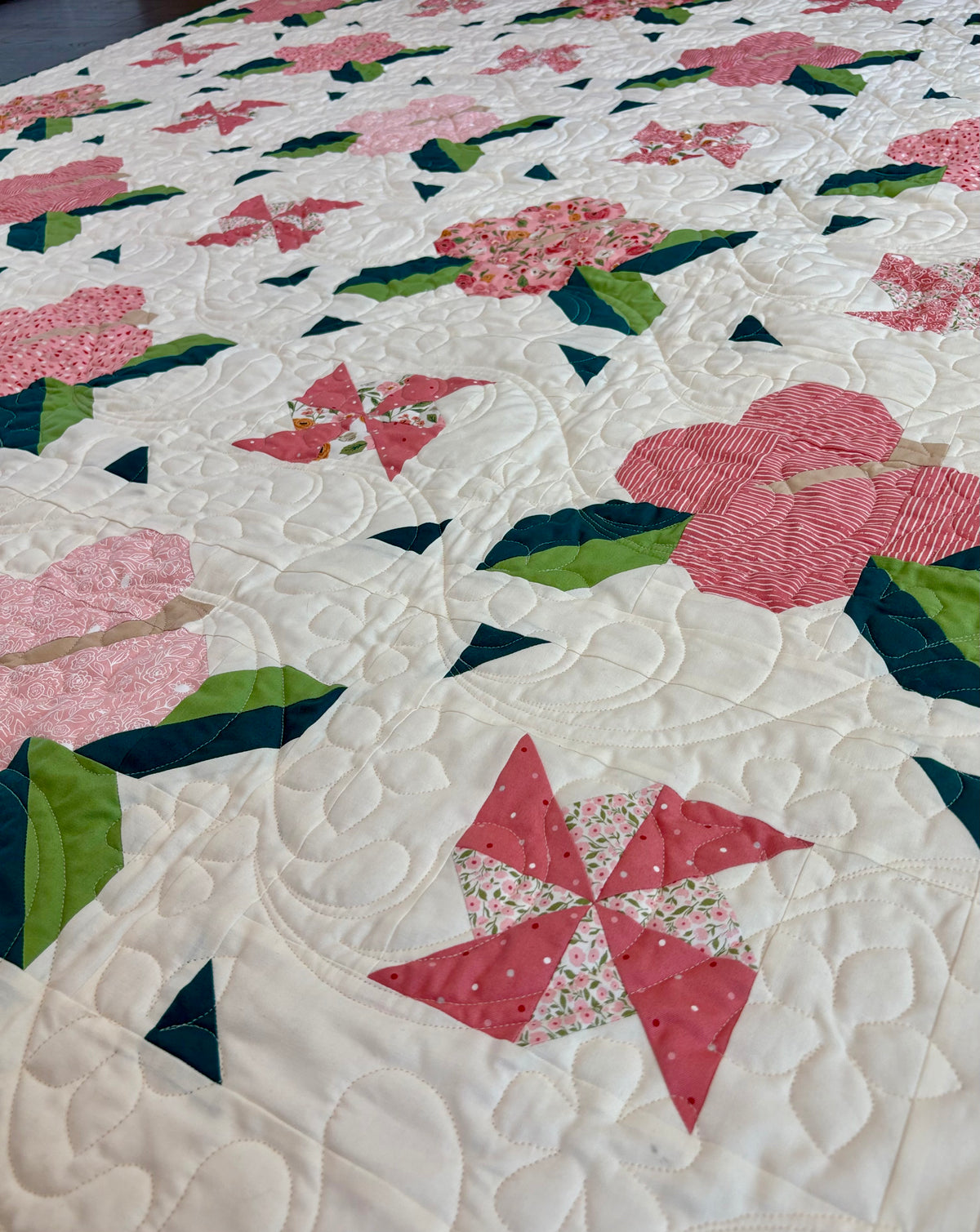 Hibiscus Breeze Quilt Pattern - Digital Download