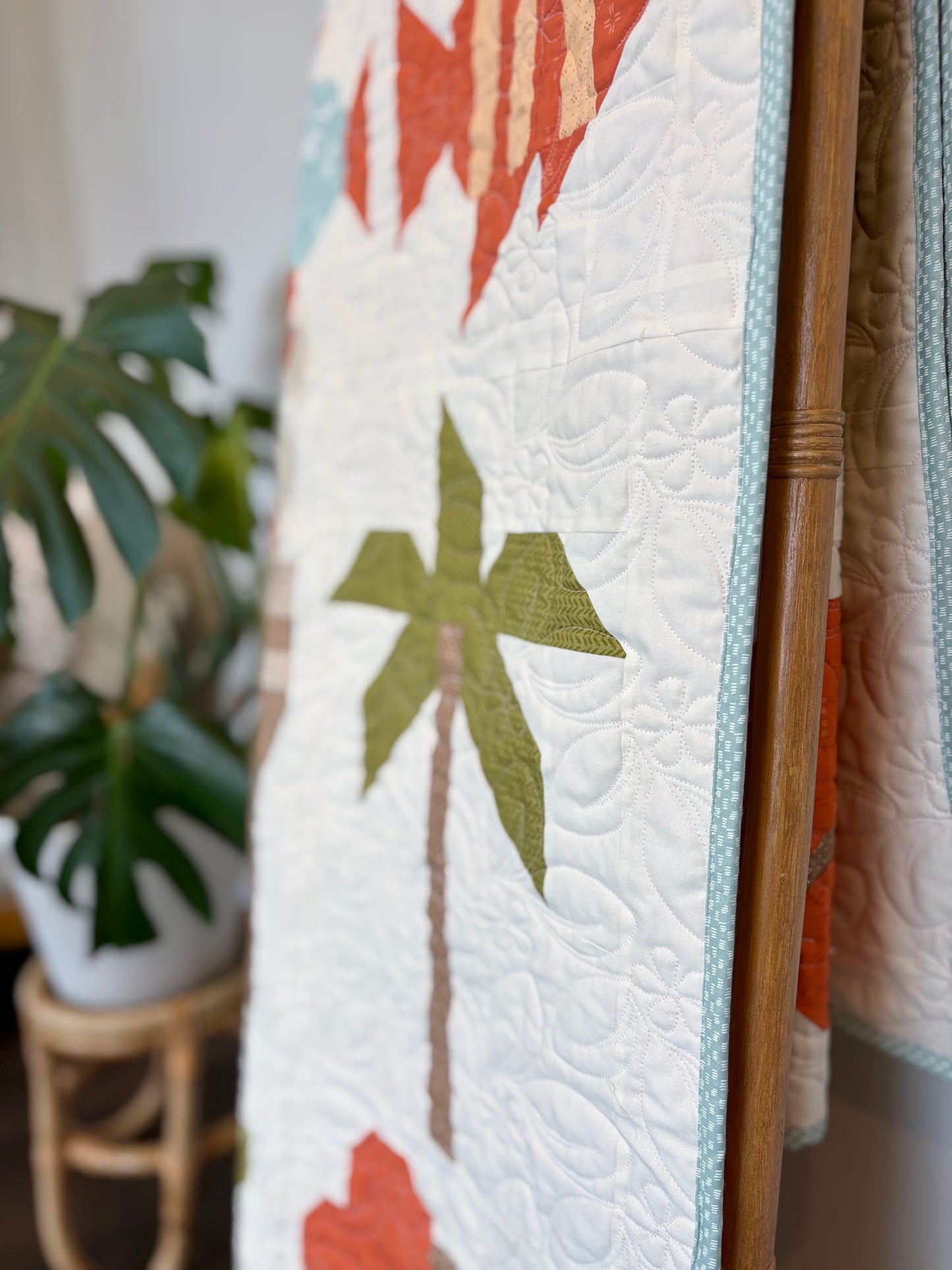 Tropical Escape Quilt Pattern - Digital Download