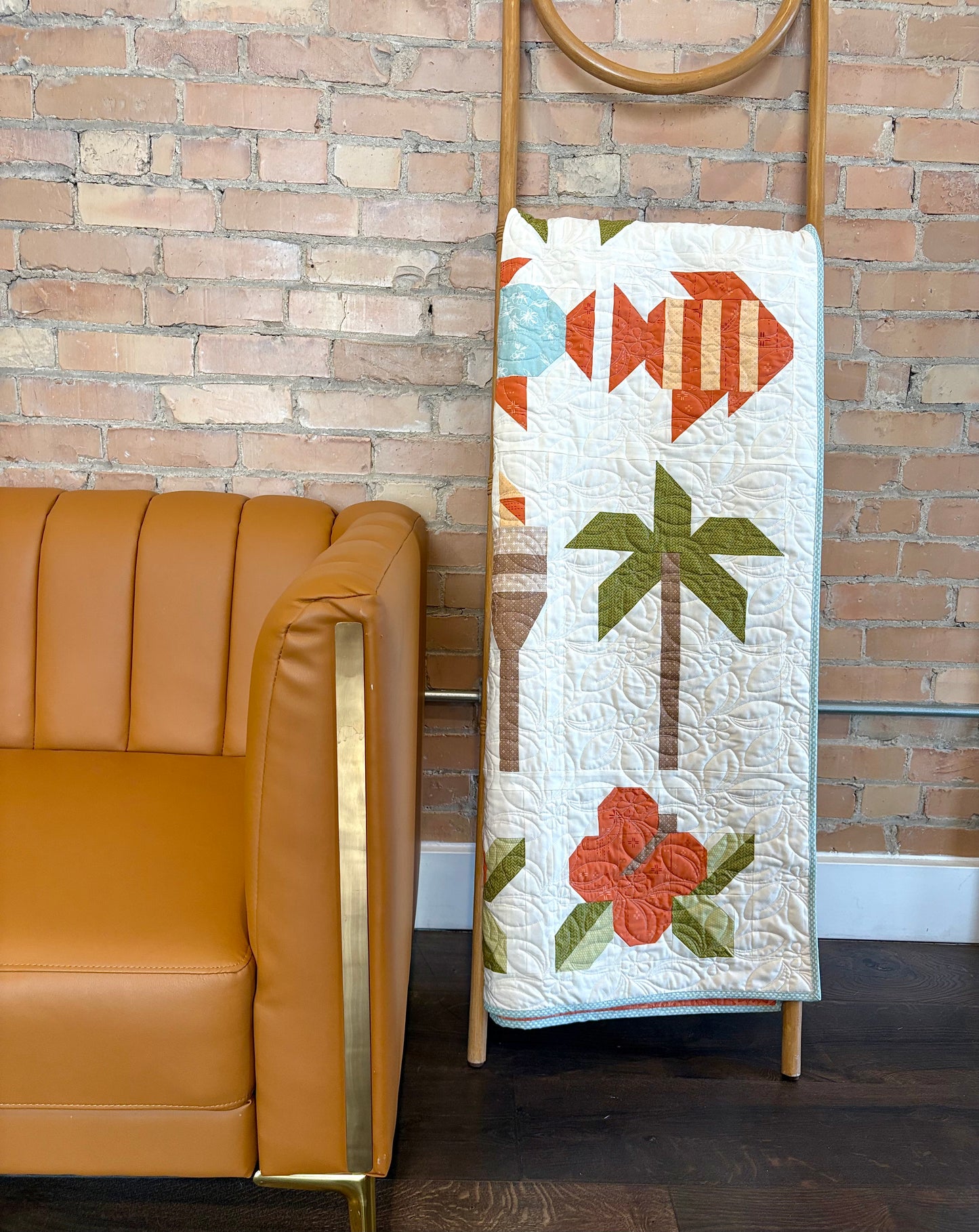 Tropical Escape Quilt Pattern - Digital Download